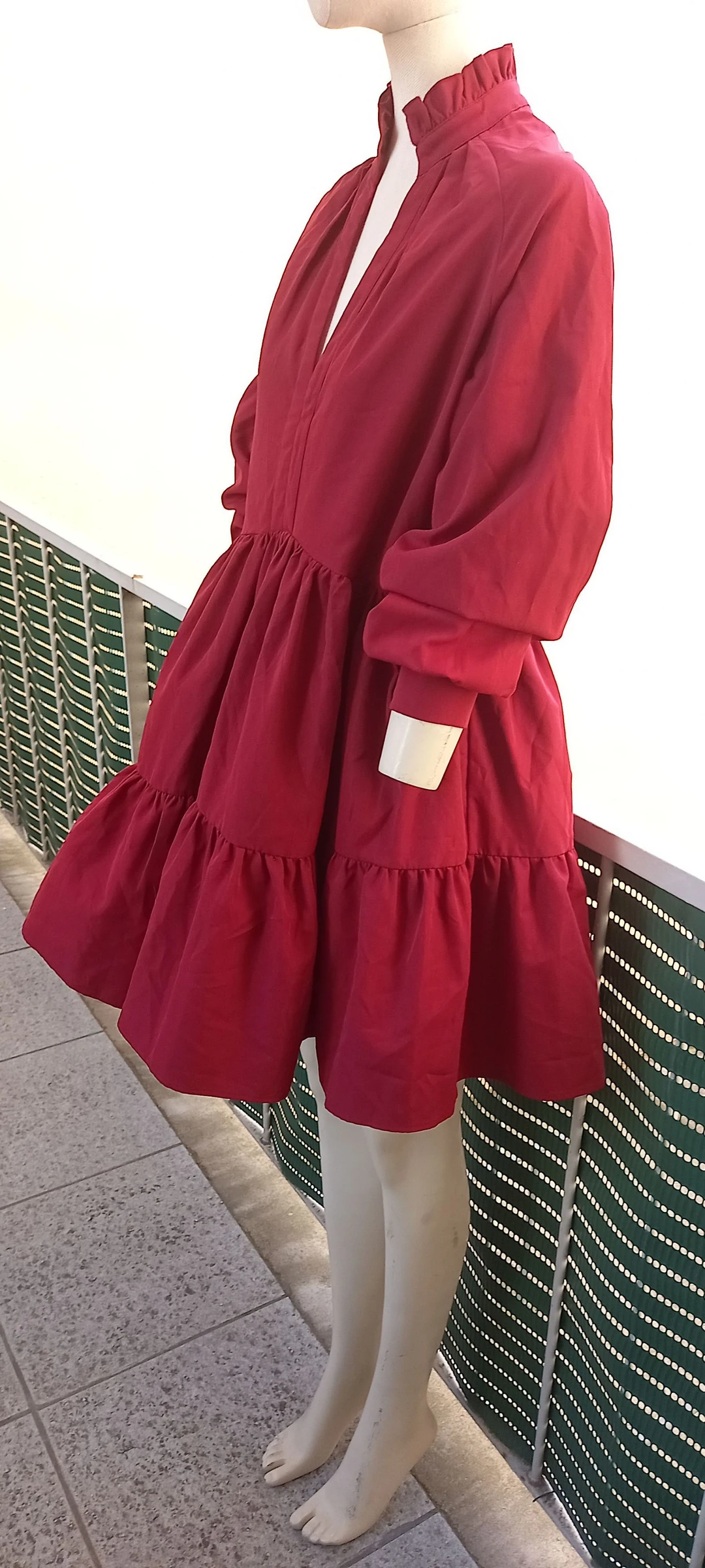 Robe chic bordeaux S